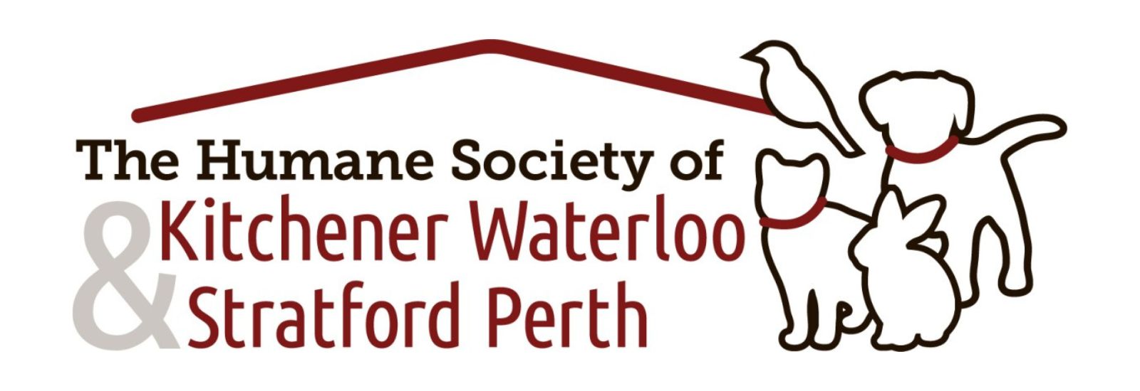 The Humane Society of Kitchener Waterloo & Stratford Perth logo